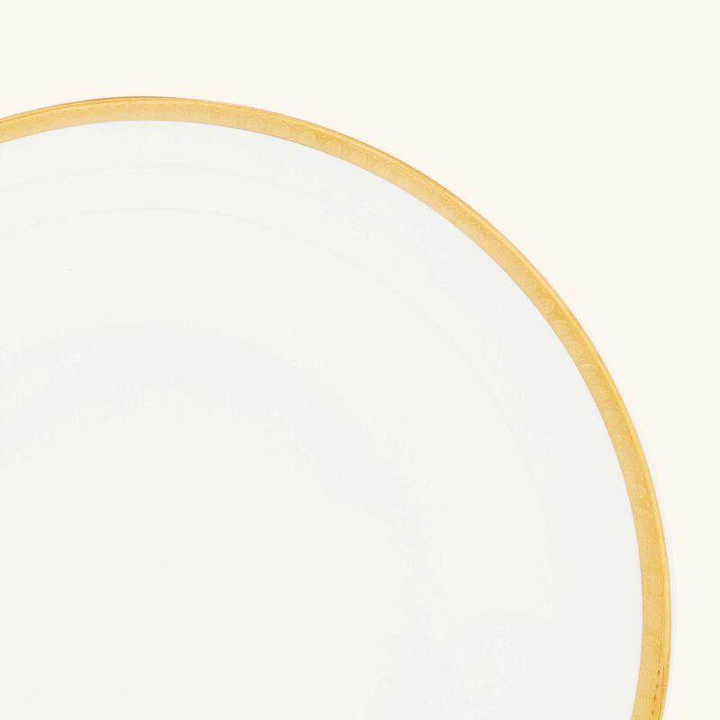 christofle malmaison soup bowl gold 19cm