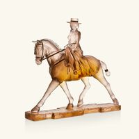 Andalusian Horsewoman Sculpture Extra Large Brown Limited Edition daum andalusian horsewoman sculpture extra large brown limited edition