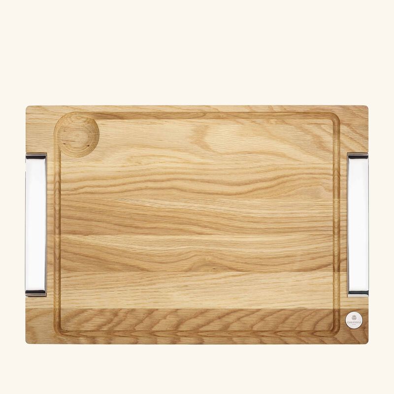 كريستوفل لوح التقطيع رويال شيف مستطيل كبير بني