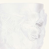 Rosetail Vase Small Clear lalique rosetail vase small clear