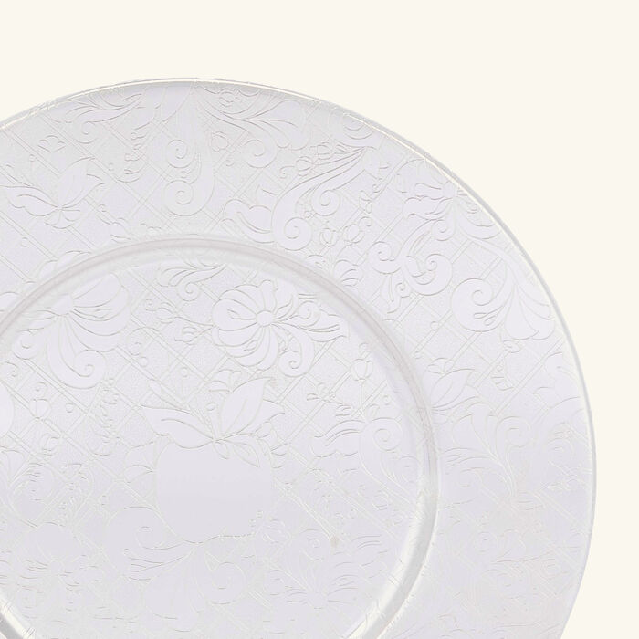 christofle jardin d eden charger plate silver plated 32cm