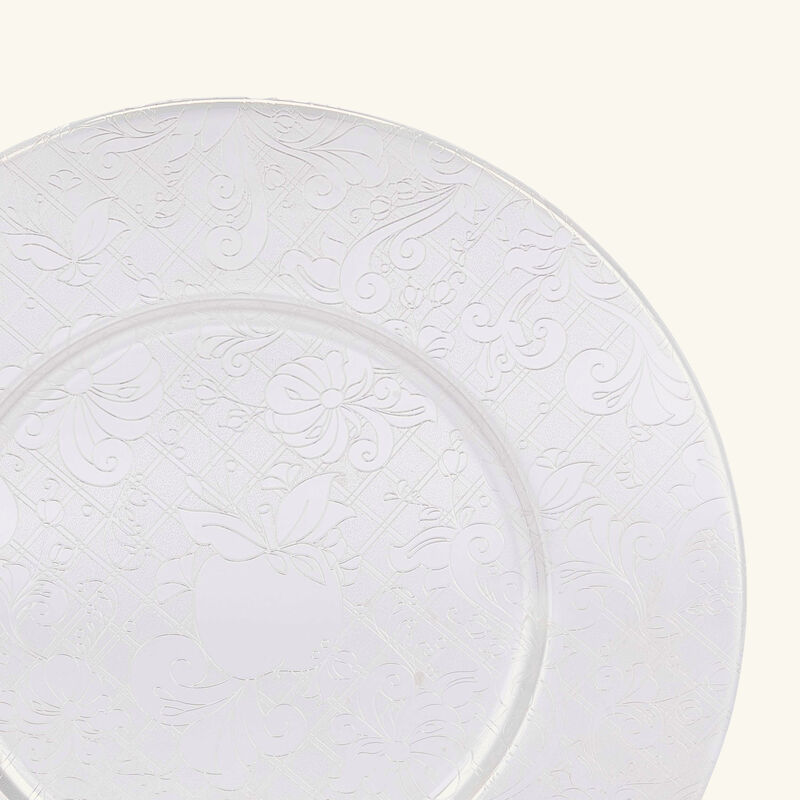 christofle jardin d eden charger plate silver plated 32cm