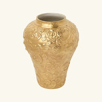 Taormina Vase Medium Gold villari taormina vase medium gold
