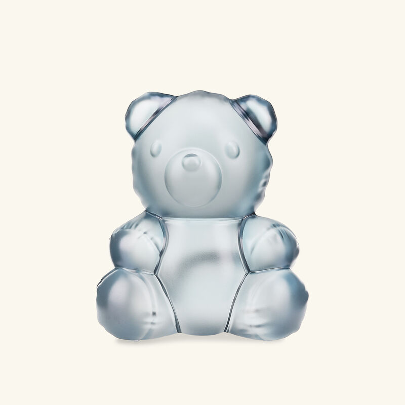 Teddy Air Sculpture Large Blue lalique teddy air sculpture large blue