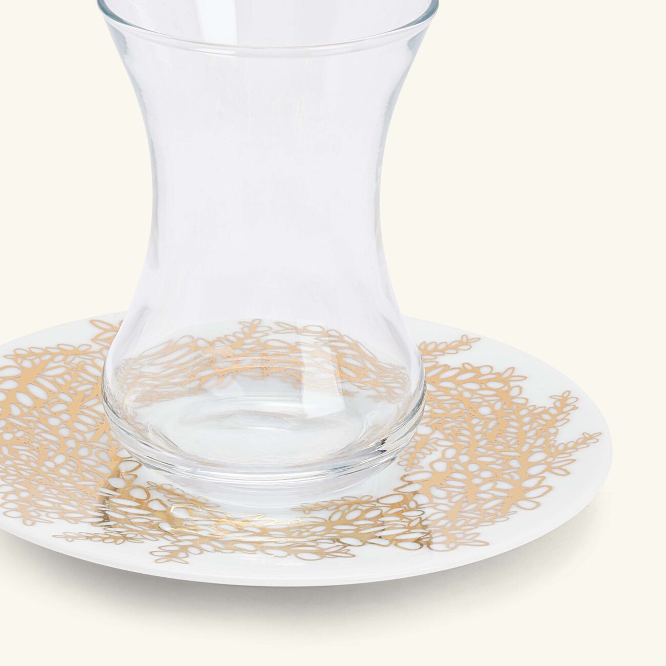 silsal tamrah by razan alazzouni tara arabic tea cup   saucer gold set of 2