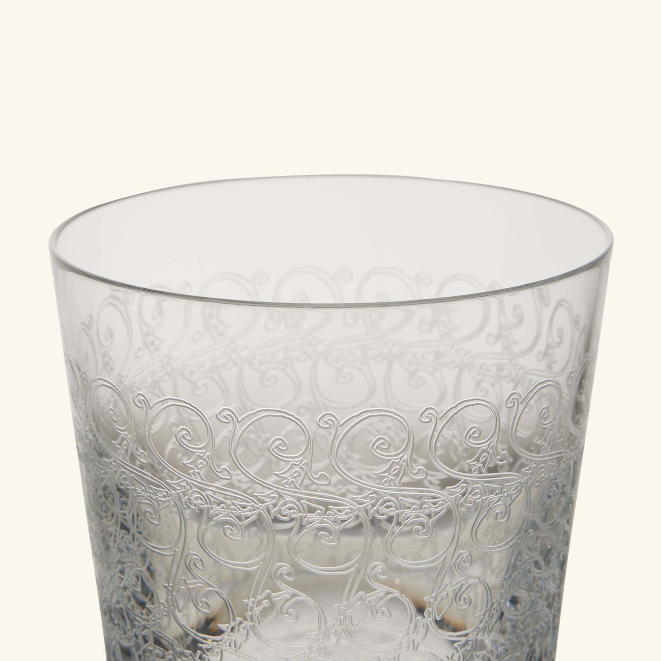 baccarat rohan drinking glass clear