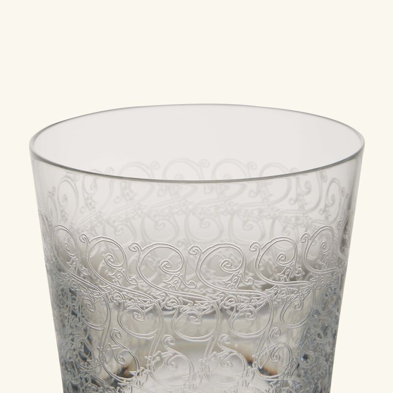 baccarat rohan drinking glass clear