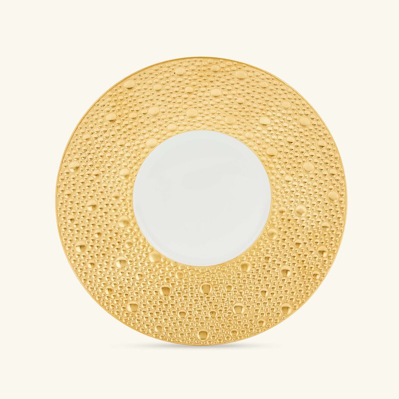 bernardaud ecume tea cup   saucer gold