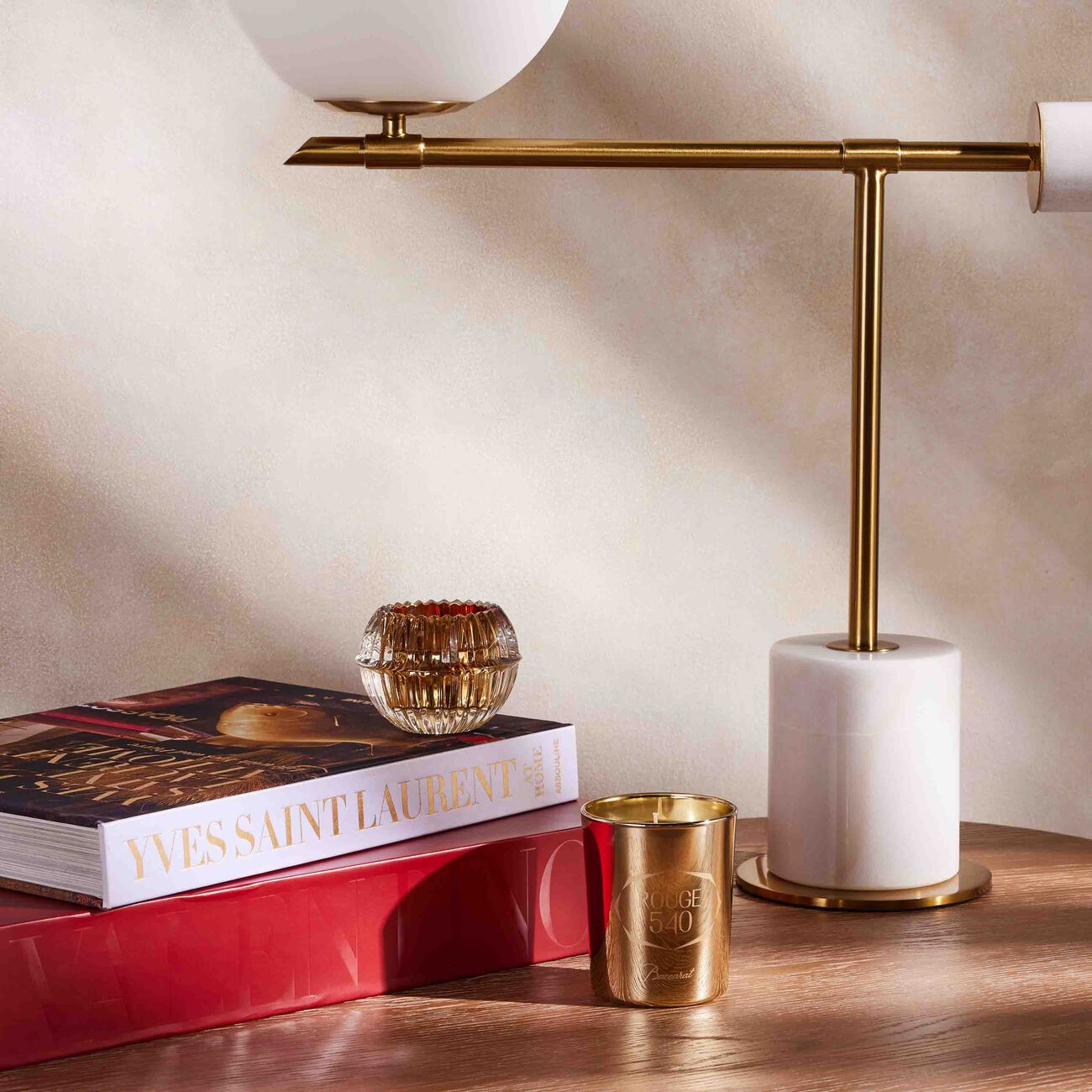 باكارا كوب الشموع ميل نوي ذهبي