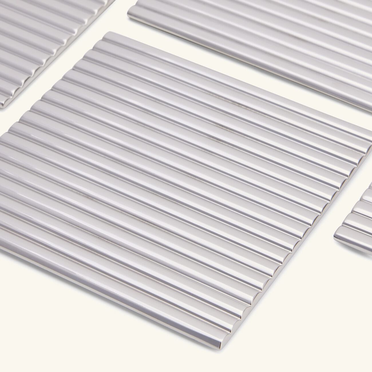 Thorpe Coaster Stainless Steel Set Of 4 ralph lauren home thorpe coaster stainless steel set of 4