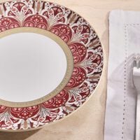 Reves Du Nil Pourpre Salad Plate Red 21cm haviland reves du nil pourpre salad plate red 21cm