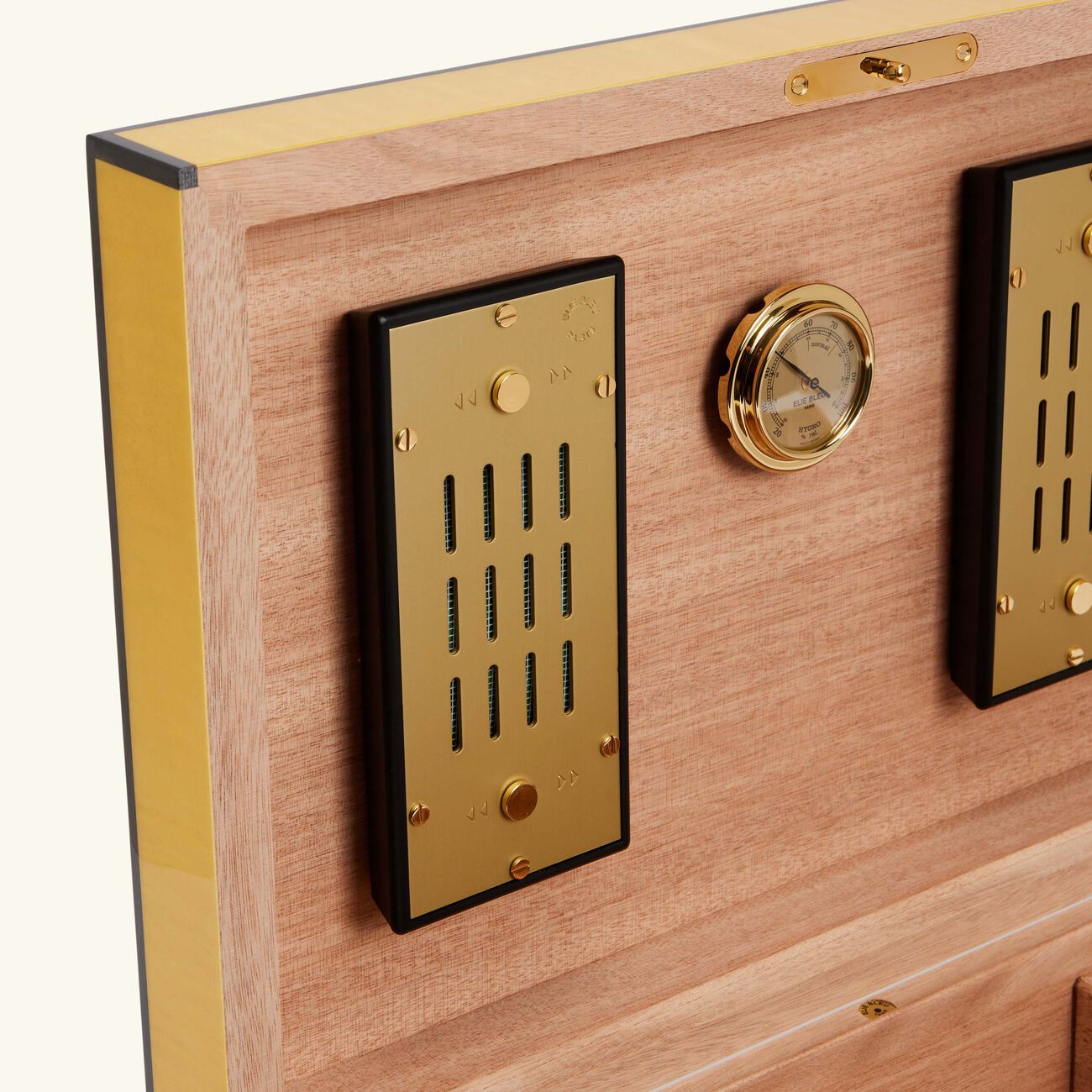 Che Cigar Humidor Yellow elie bleu che cigar humidor yellow