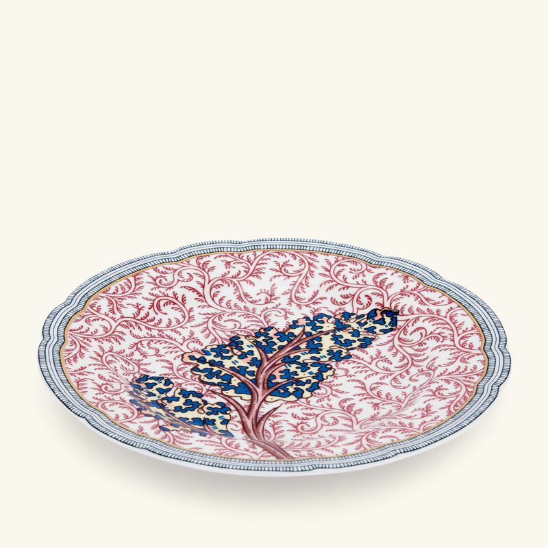 bernardaud collection braqueni  bread   butter plate red 16cm