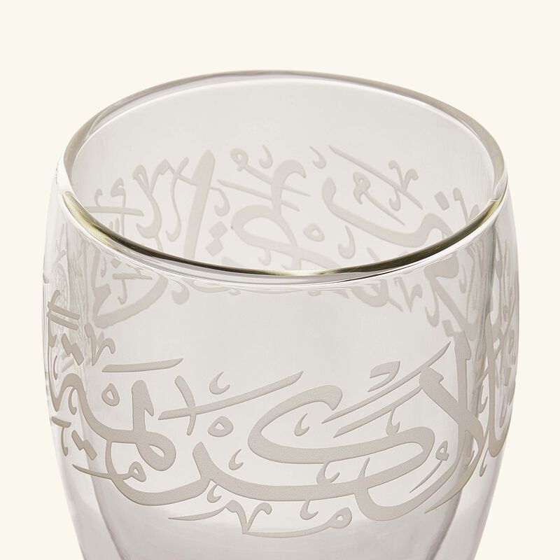 dimlaj thuluth short tumbler clear set of 3