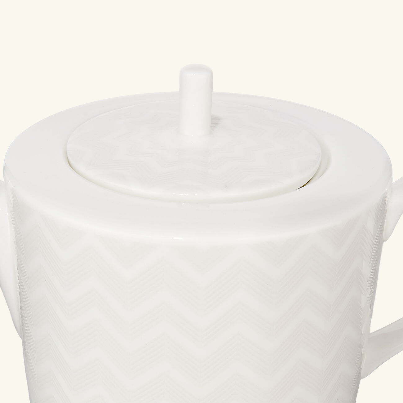 missoni home zig zag tea   coffee pot white