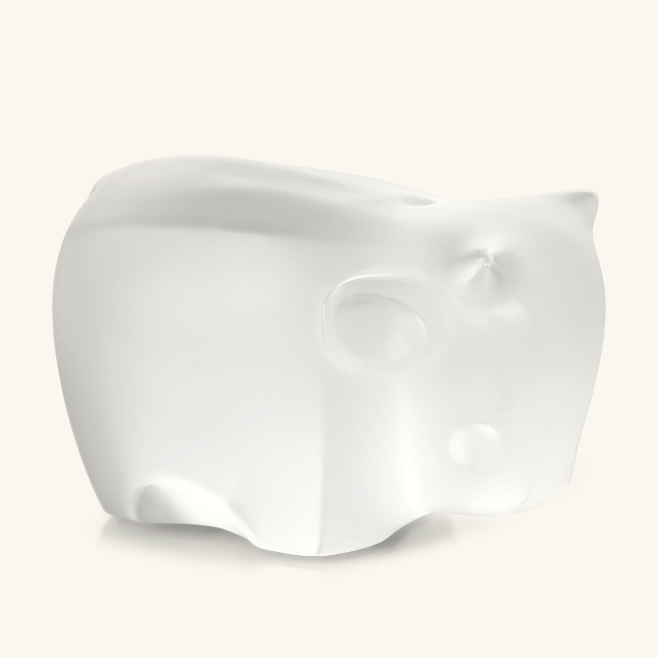 Niu Wang Wang OX Sculpture Small Clear lalique niu wang wang ox sculpture small clear