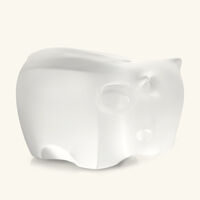 Niu Wang Wang OX Sculpture Small Clear lalique niu wang wang ox sculpture small clear