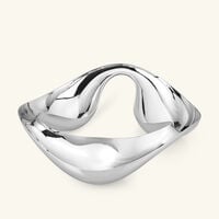 georg jensen cobra snack bowl clear