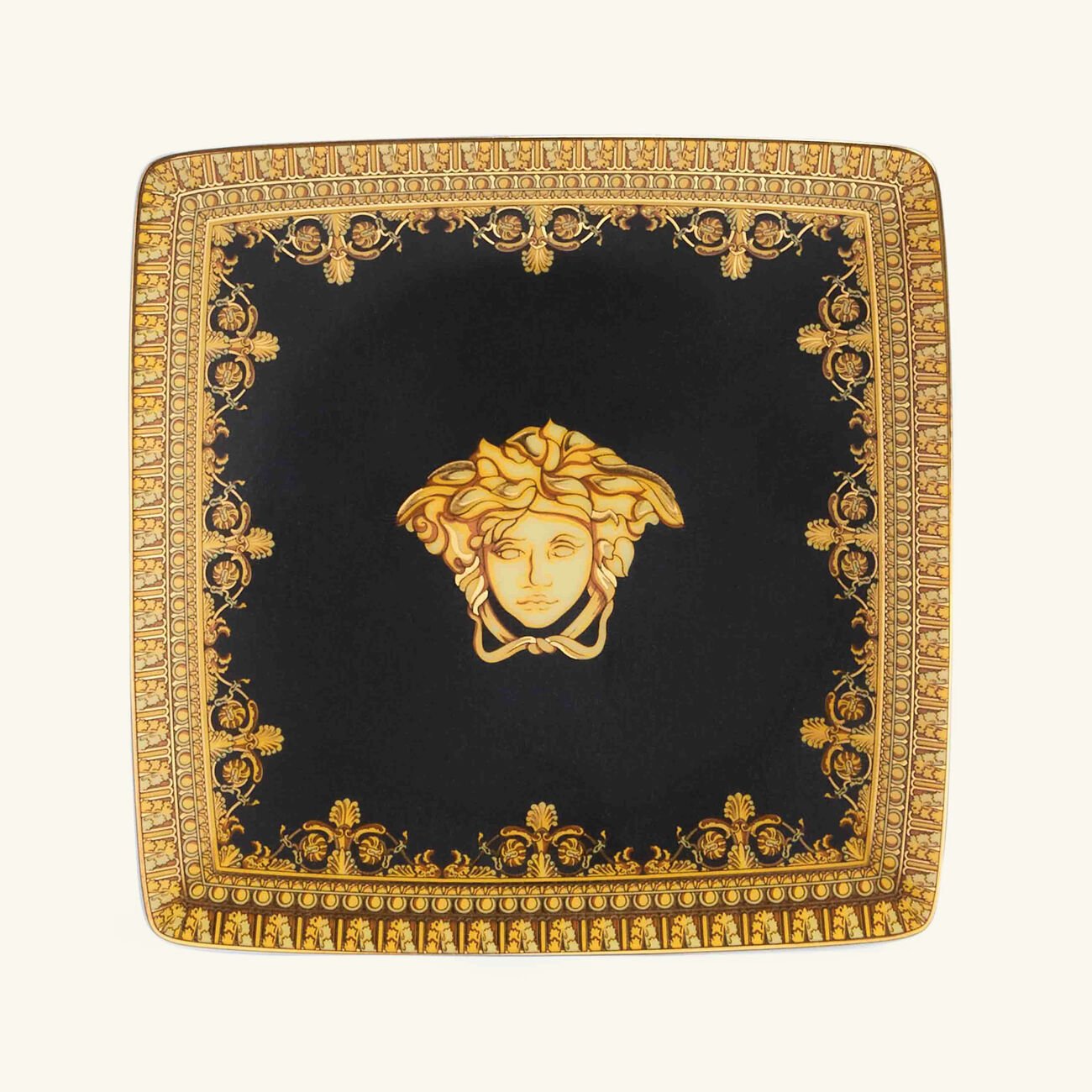 I Love Baroque Trinket Tray Square Black 11cm versace i love baroque trinket tray square black 11cm