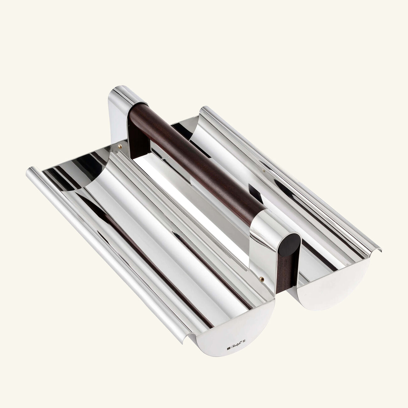 سلة فواكه فيردينغستاد بوعاء مزدوج باللون الفضي كريستوفل سلة فواكه فيردينغستاد بوعاء مزدوج باللون الفضي