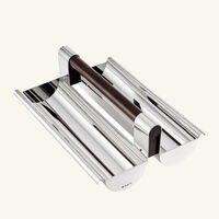 سلة فواكه فيردينغستاد بوعاء مزدوج باللون الفضي كريستوفل سلة فواكه فيردينغستاد بوعاء مزدوج باللون الفضي