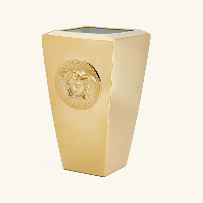 Medusa Vase Medium Gold versace medusa vase medium gold