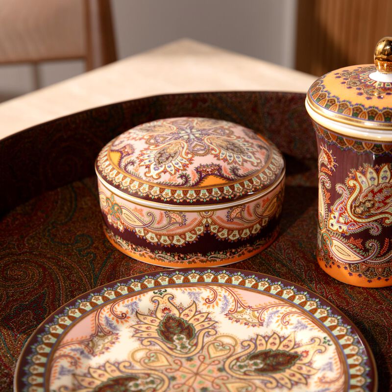 etro thistle jewelry box pink