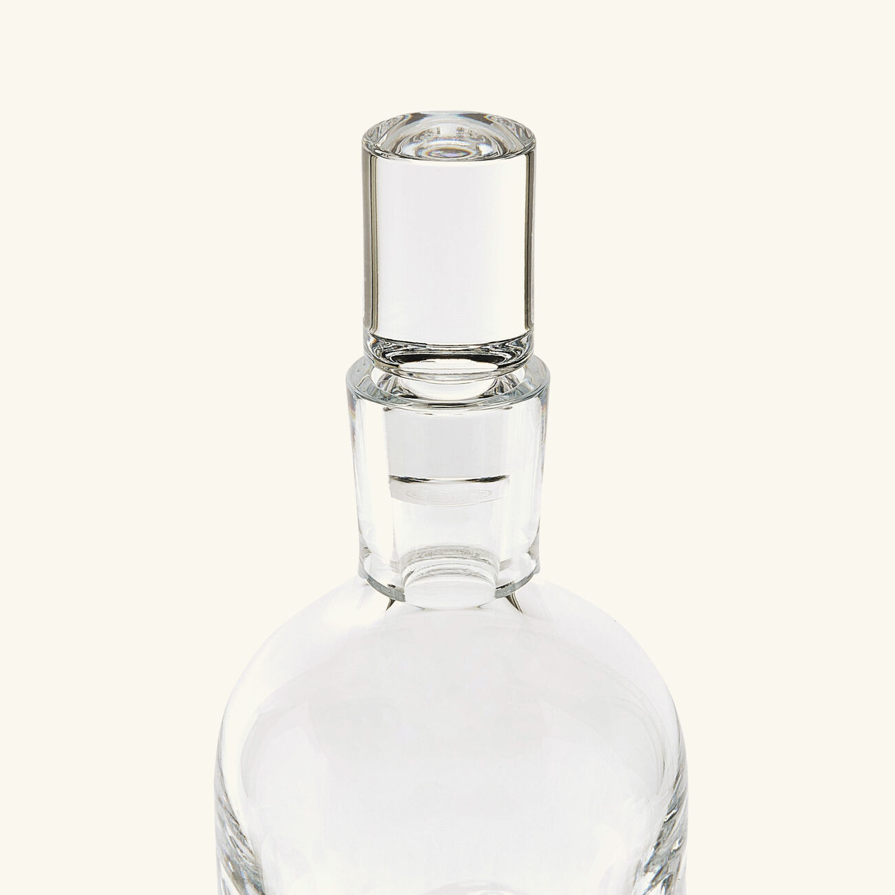 Louxor Round Decanter Clear baccarat louxor round decanter clear