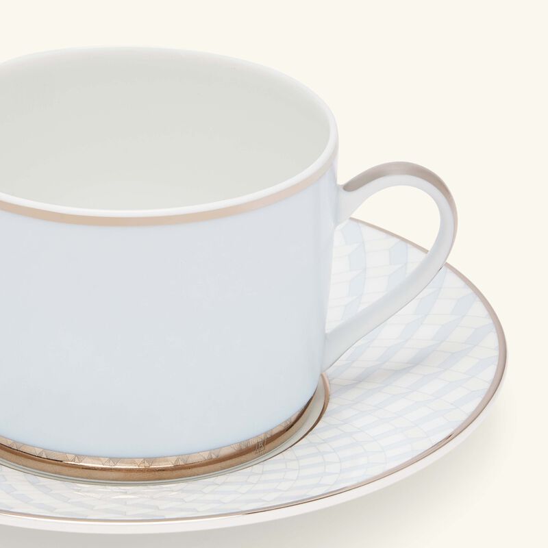 Paradise Tea Cup & Saucer Blue bernardaud paradise tea cup saucer blue