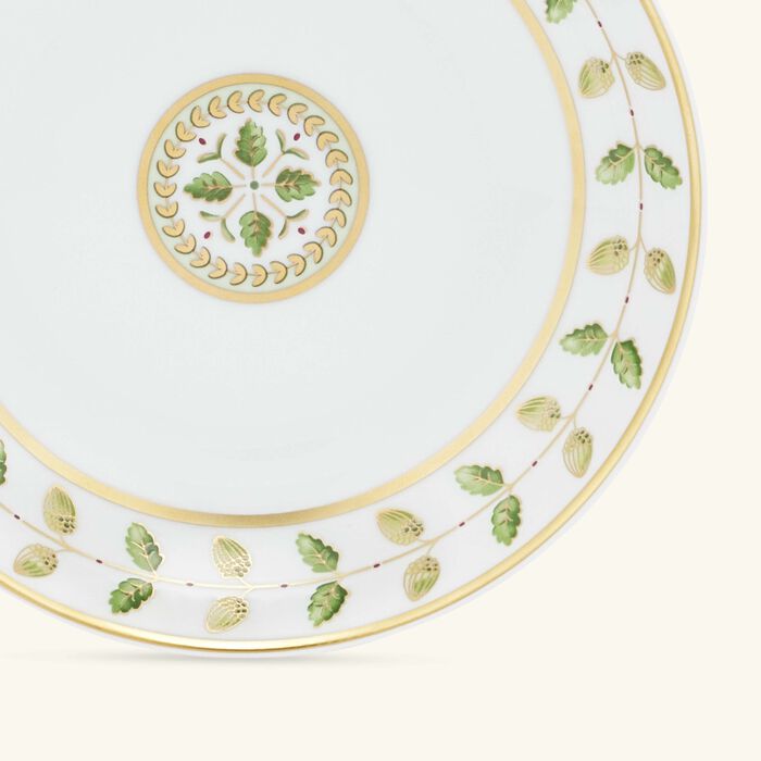 bernardaud constance fruit saucer green