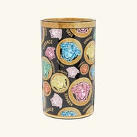 Medusa Amplified Vase Medium Black versace medusa amplified vase medium black