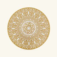 bernardaud venise coffee cup   saucer gold set of 2