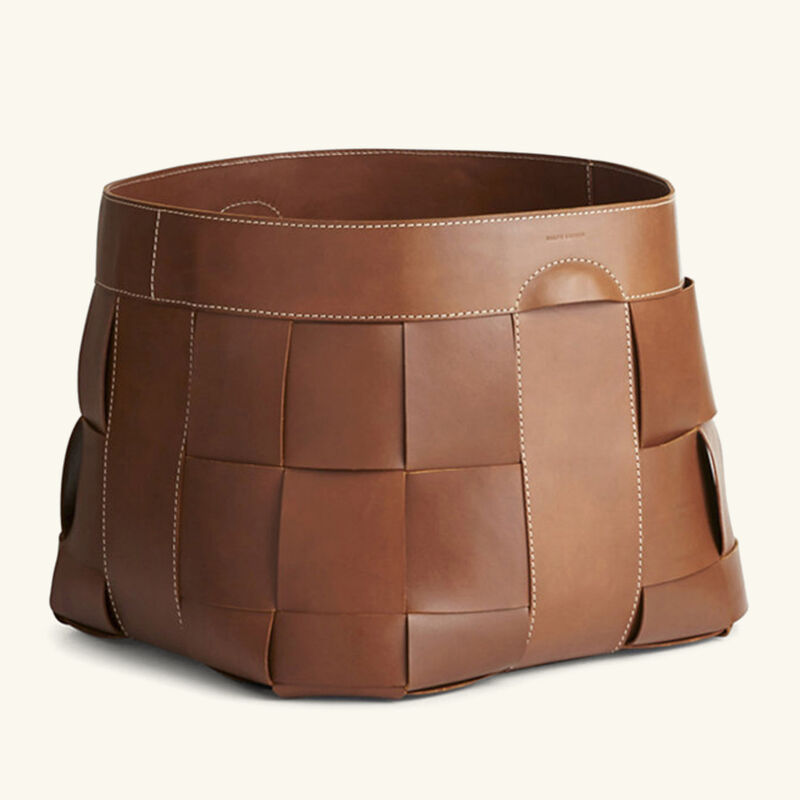 Hailey Basket Brown ralph lauren home hailey basket brown