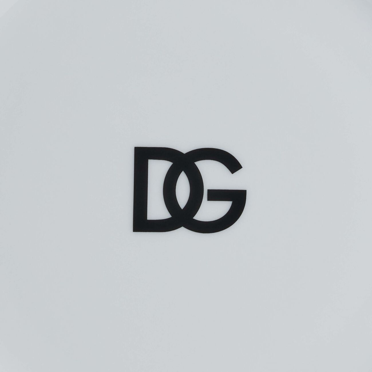 dolce gabbana casa dg logo charger plate round 31cm