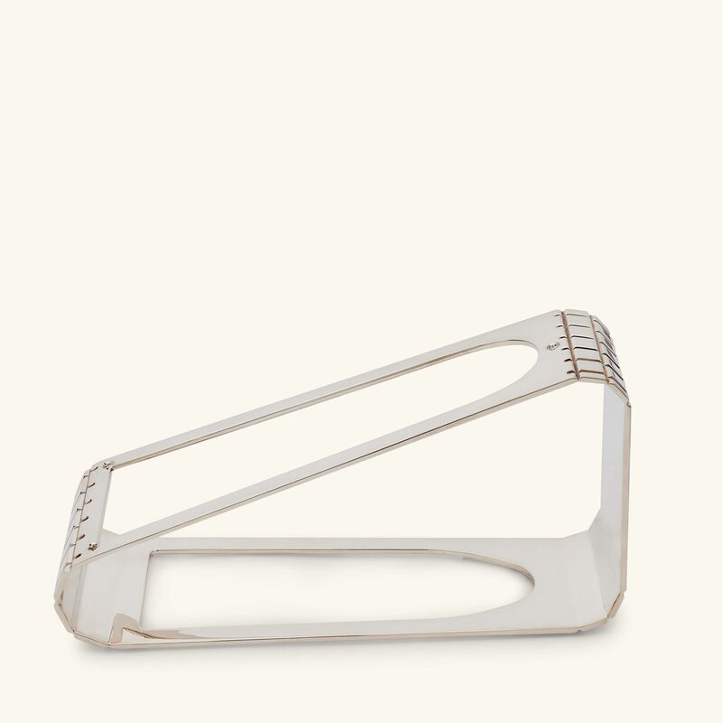 christofle graphik bottle stand silver plated