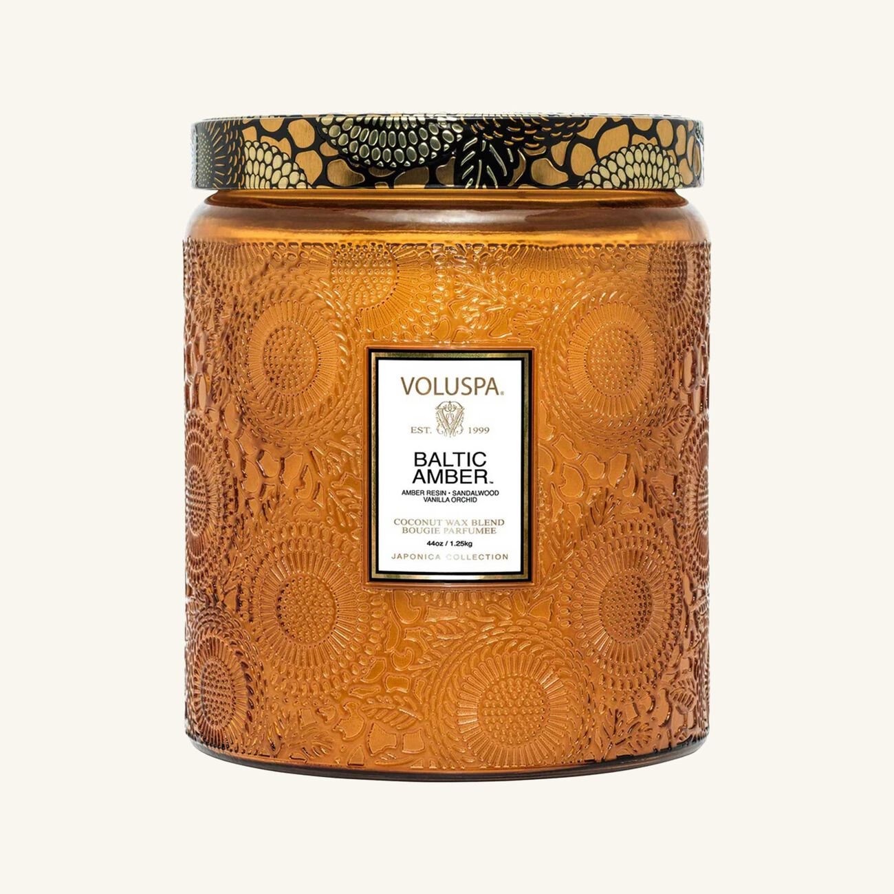 voluspa baltic amber candle