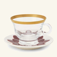 Peacock Cappuccino Cup Gold villari peacock cappuccino cup gold