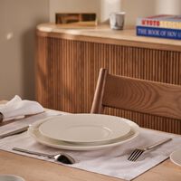 برناردو طبق الطعام إكيوم دائري أبيض 21 سم