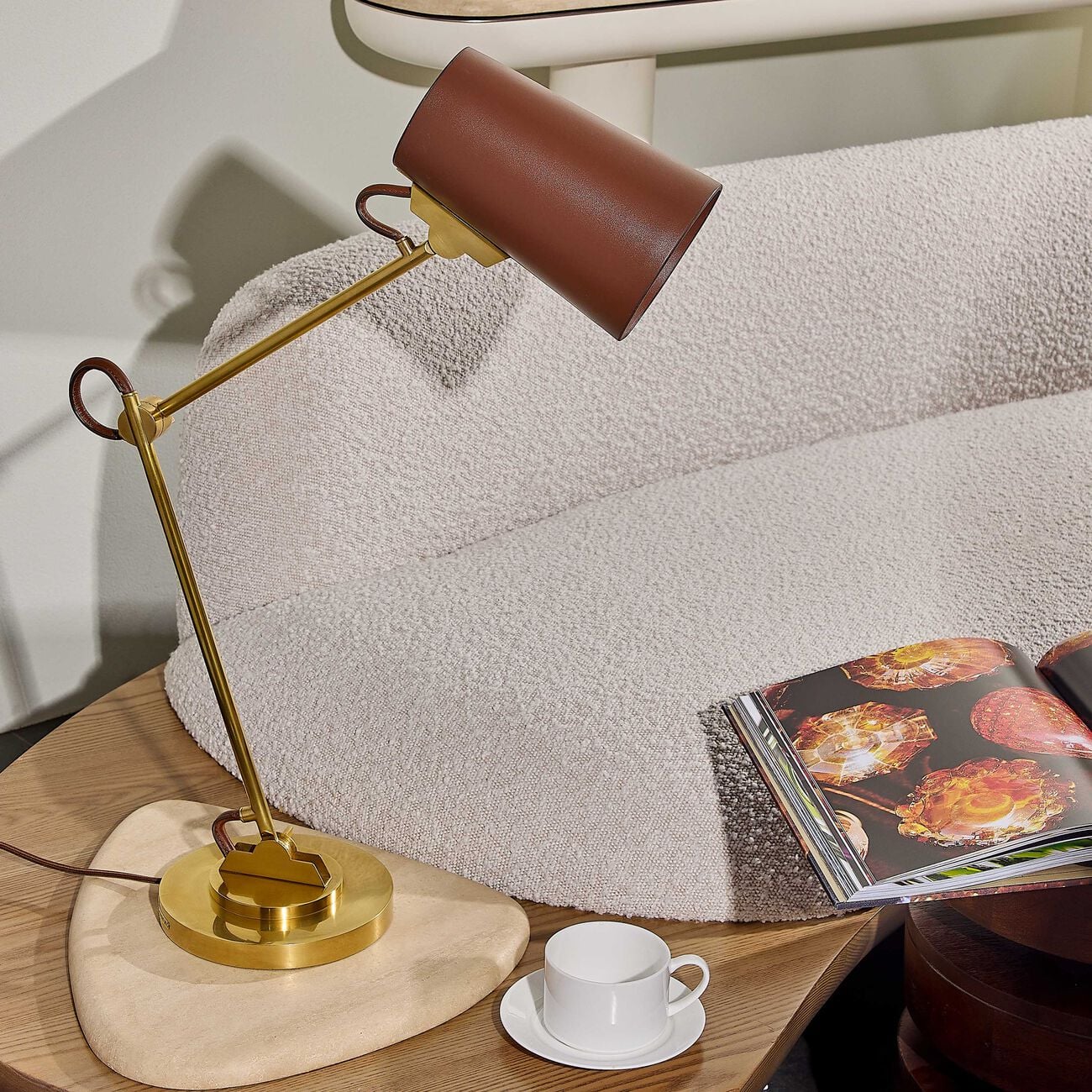 Benton Adjustable Desk Lamp Brown ralph lauren home benton adjustable desk lamp brown