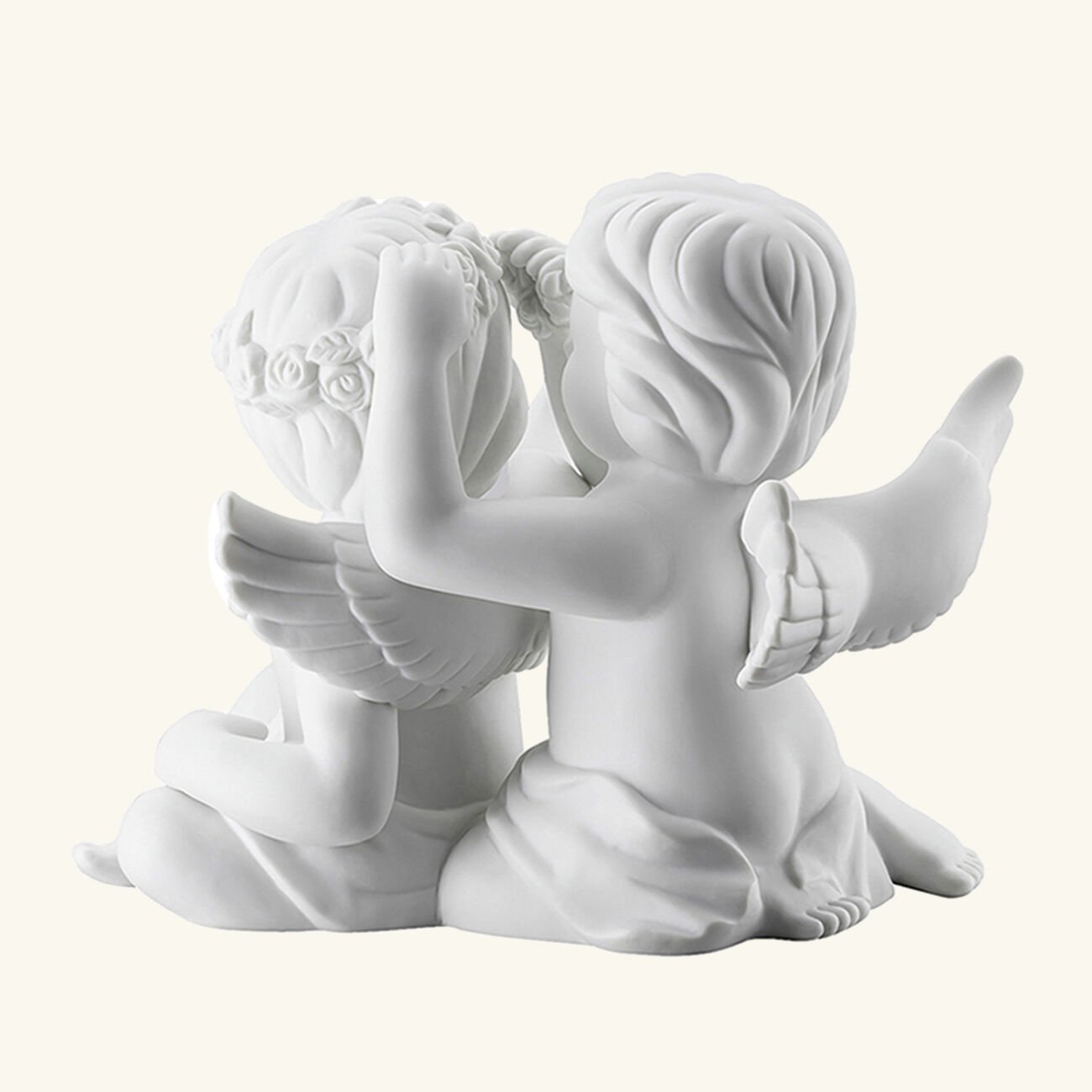 rosenthal weiss matt angel figurine mini white