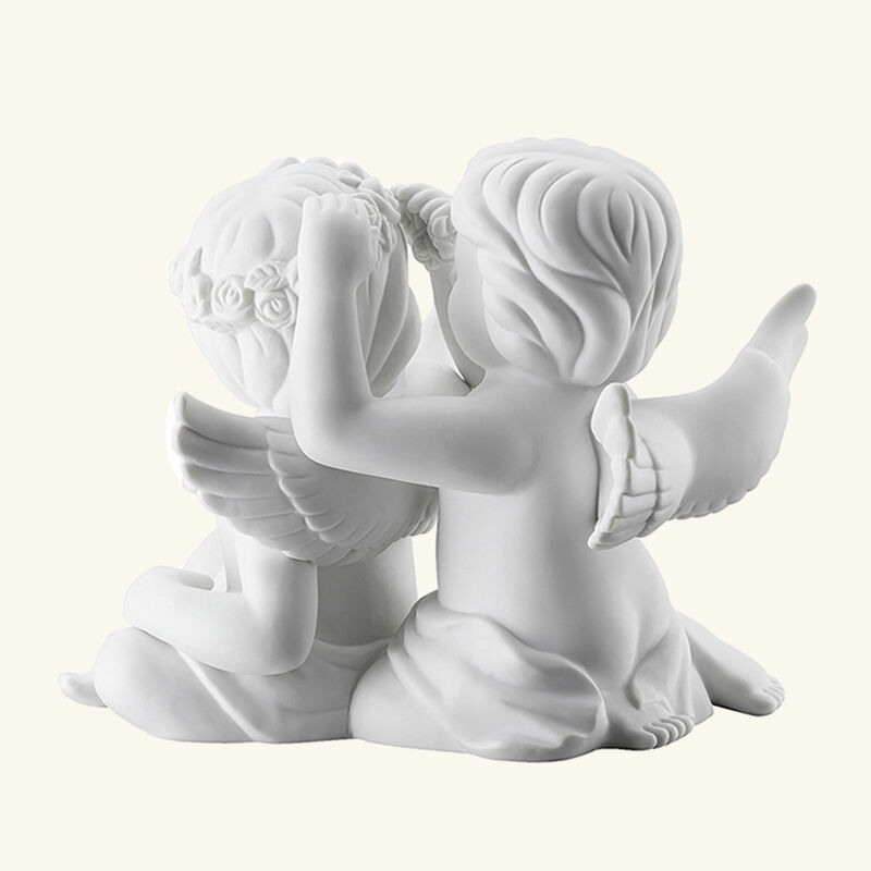 rosenthal weiss matt angel figurine mini white