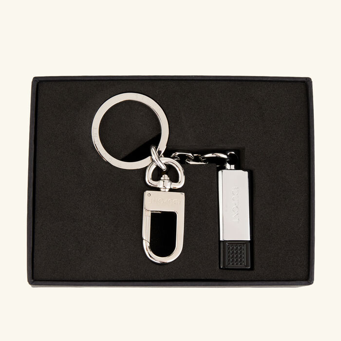 Double Puncher Cigar Cutter Silver st dupont double puncher cigar cutter silver