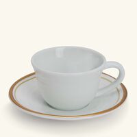 Albâtre Coffee Cup And Saucer bernardaud alb tre coffee cup and saucer