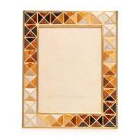 Abaculus Pyramid Picture Frame Gold 10x12cm jay strongwater abaculus pyramid picture frame gold 10x12cm