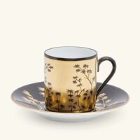 pinto paris kyoto coffee cup and saucer black