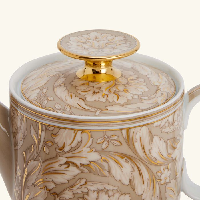 versace barocco beige tea set