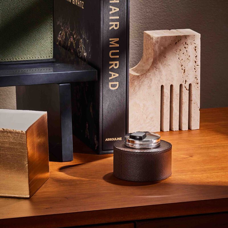 giobagnara montego table lighter case dark brown