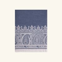 etro tagete throw blue