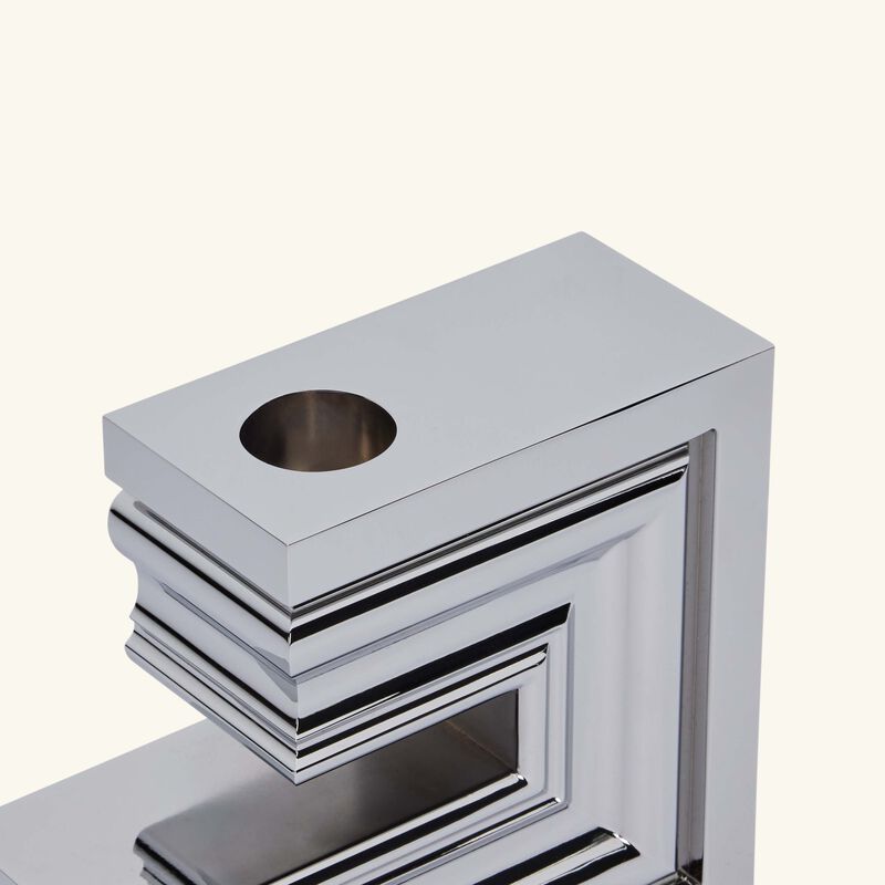 حامل الشموع بيرسبيكتفز الثنائي من الكروم بالحجم الكبير كريستوفل حامل الشموع بيرسبيكتفز الثنائي من الكروم بالحجم الكبير