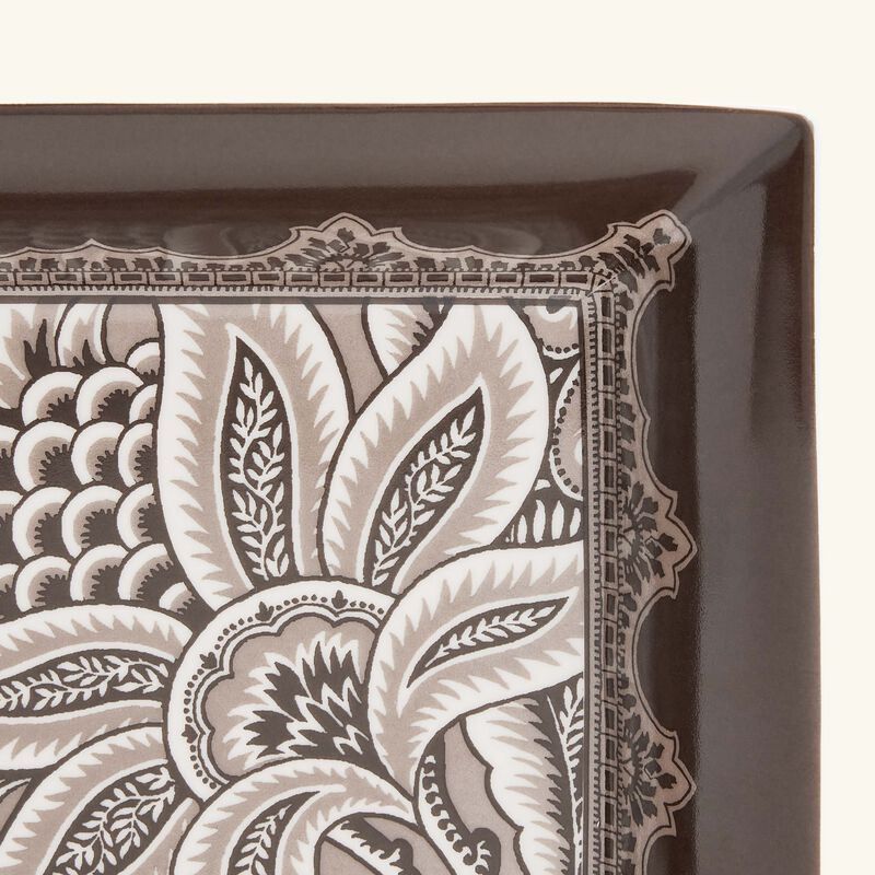 etro bloom trinket tray rectangular small green